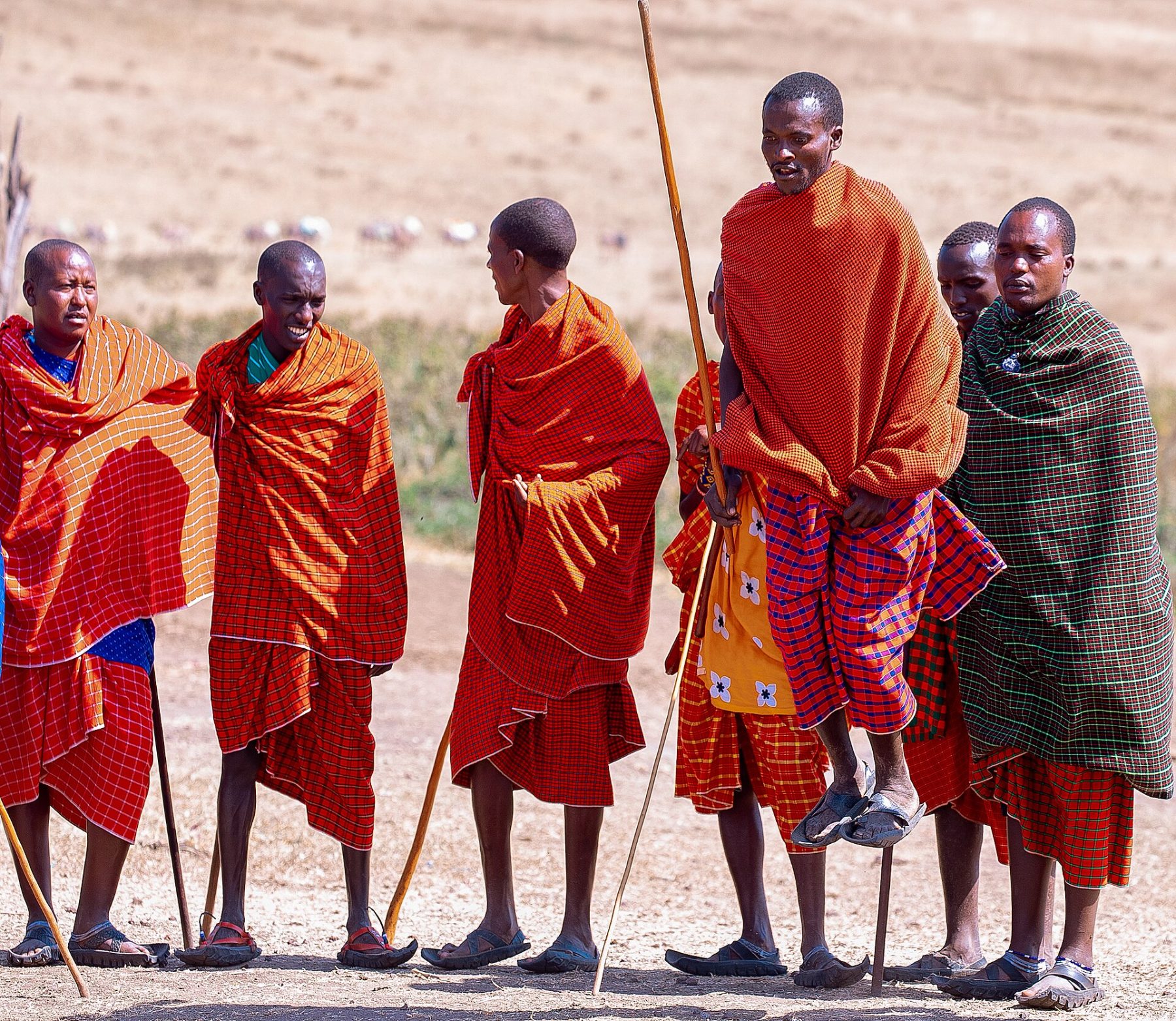 A Maasai welcome
