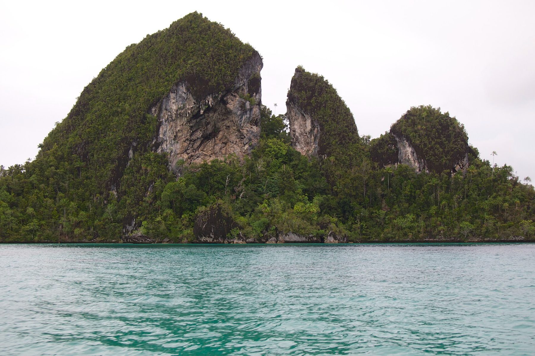 Limestone islands