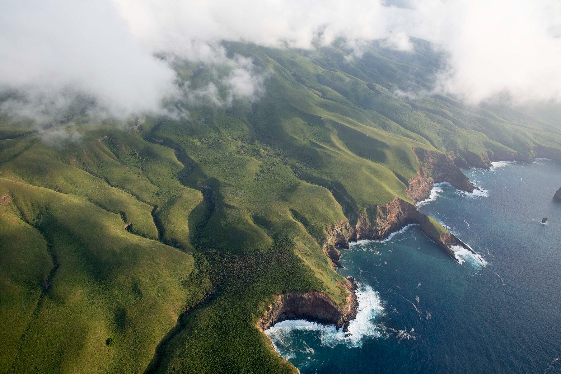 A remote marine park